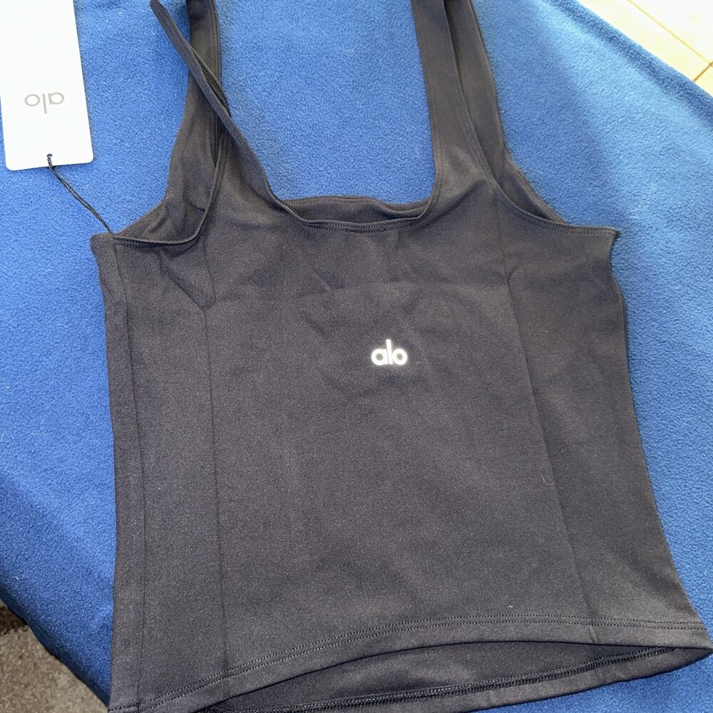 Alo Yoga Softsculpt Precision Tank Top NEW Size X Small SHIPS ASAP